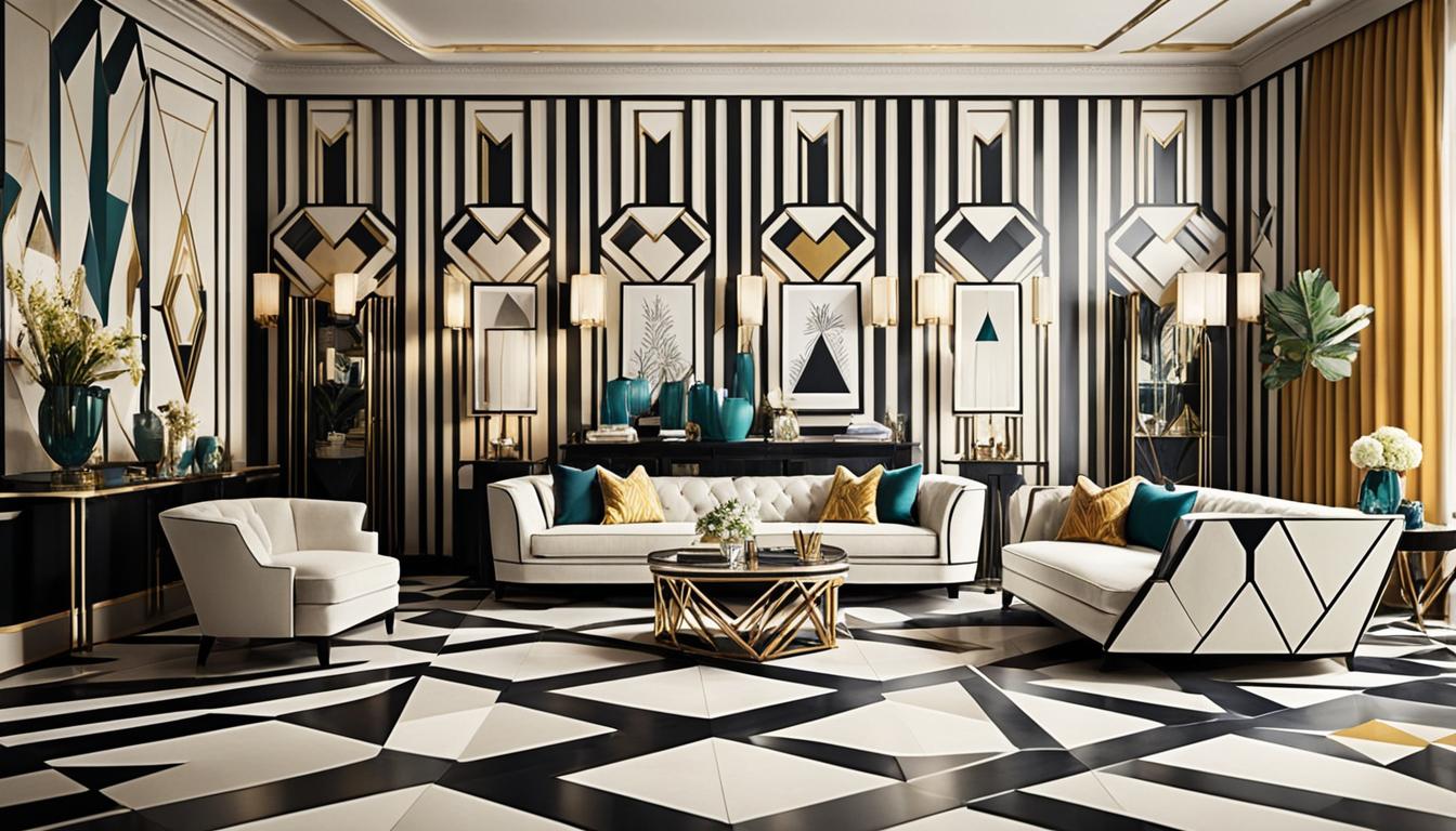 Art Deco Living Room Design