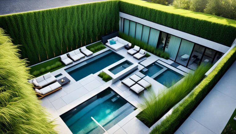 Backyard Design Aerial View: Plan Your Dream Space