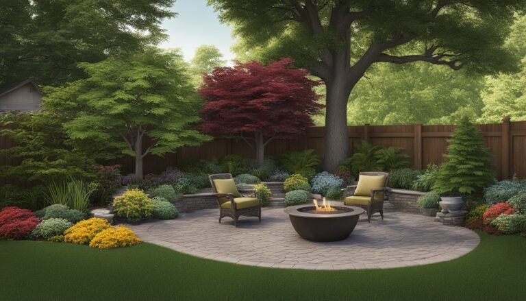 Backyard Design Around Tree