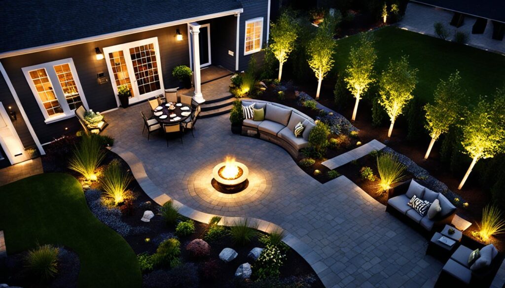 Backyard Lighting Design