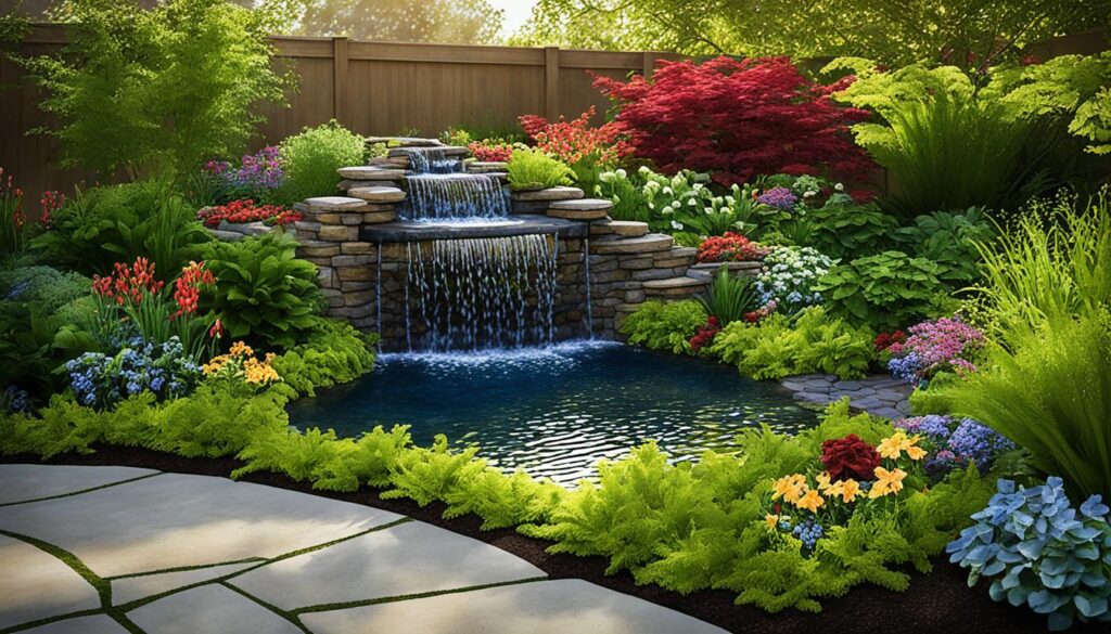 Backyard Oasis Water Feature