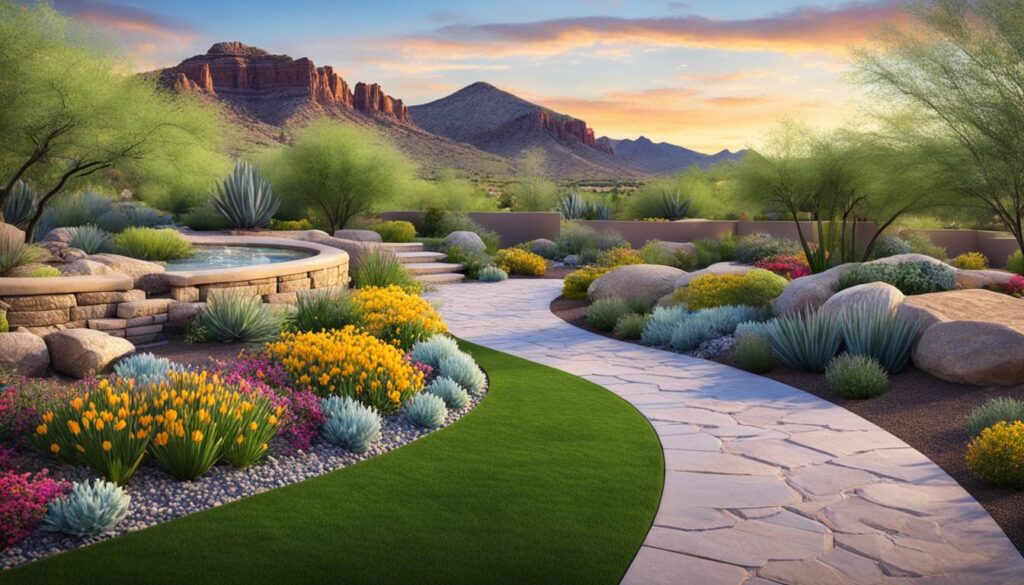 Backyard Walkways Arizona