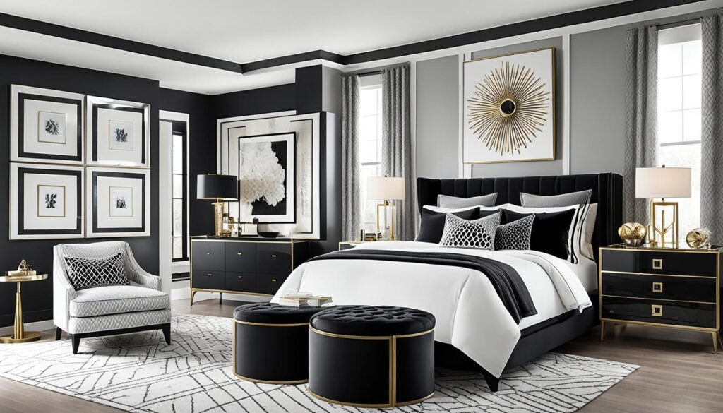 Black Bedroom Design