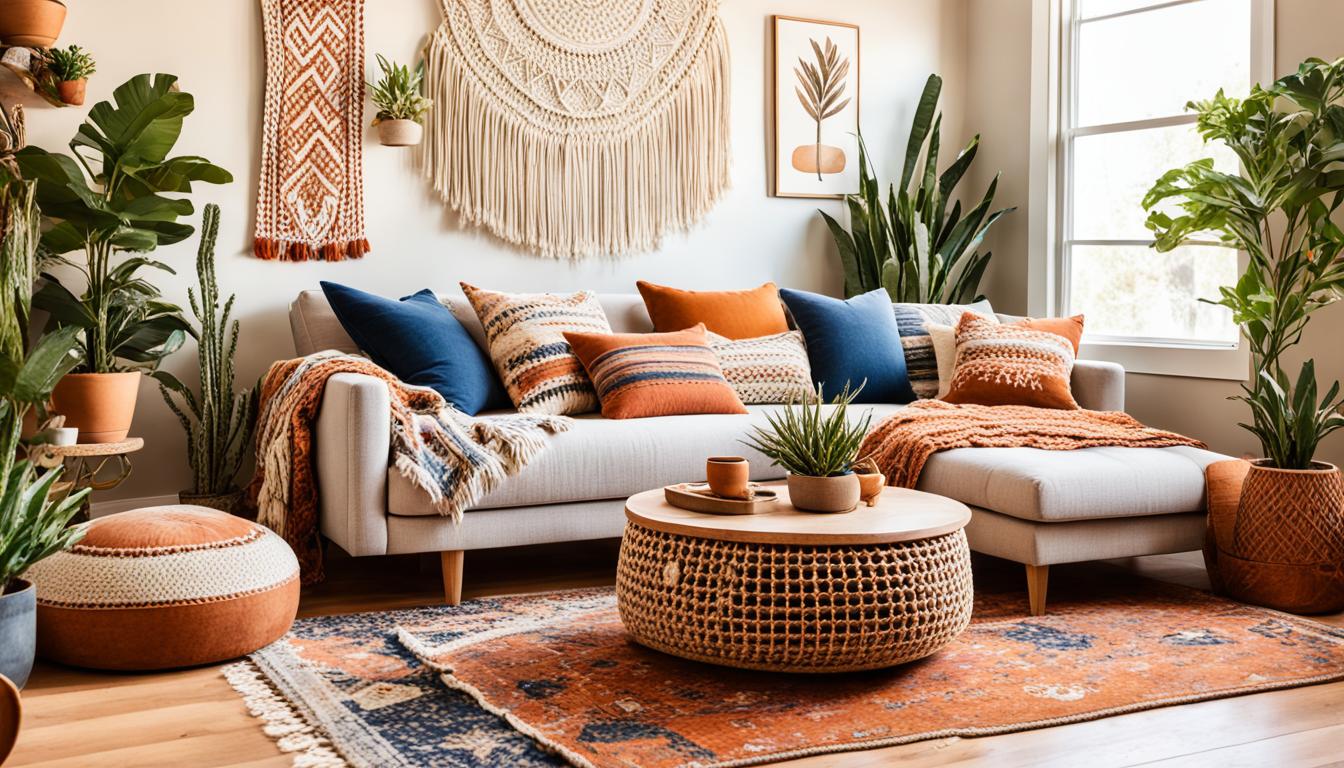 Boho Living Room Design