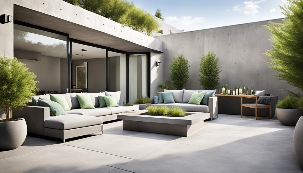 Concrete Patio Inspiration