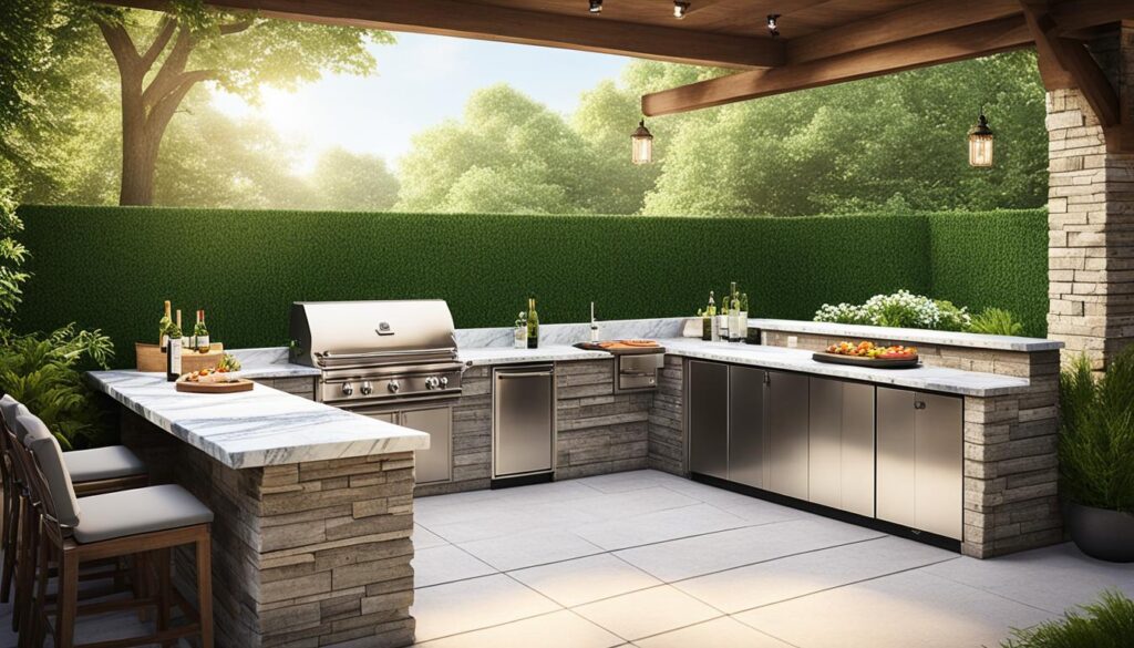 Outdoor Kitchens and Bars