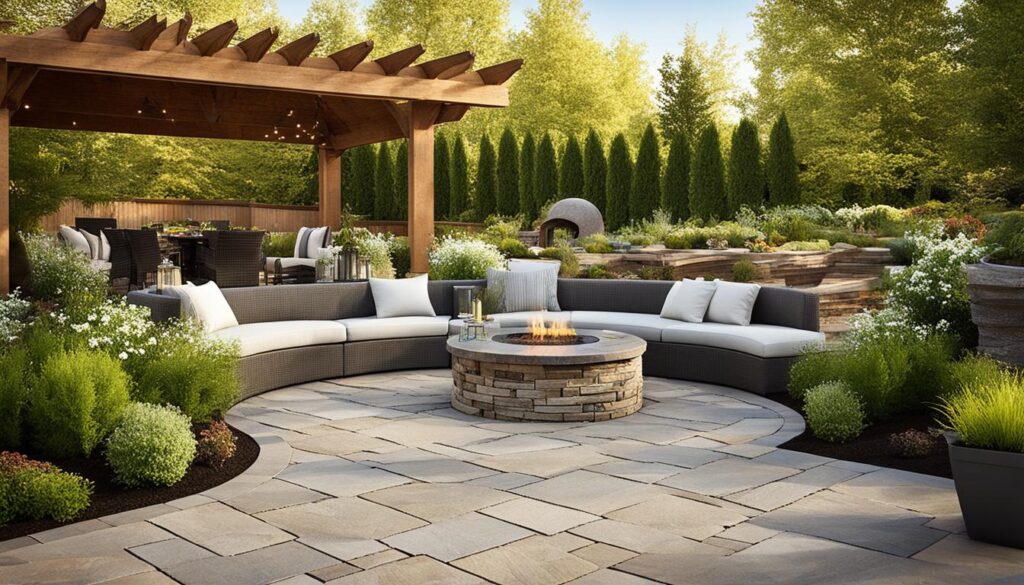 Patio Focal Point