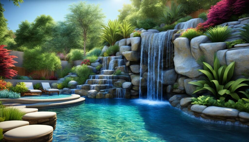 Pool Waterfalls