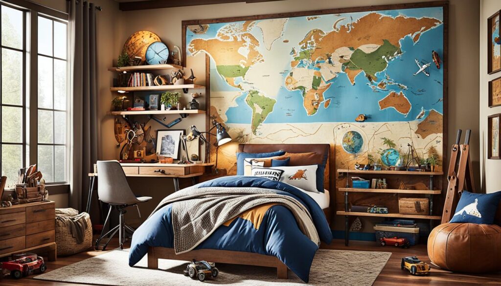 adventurous boys room design