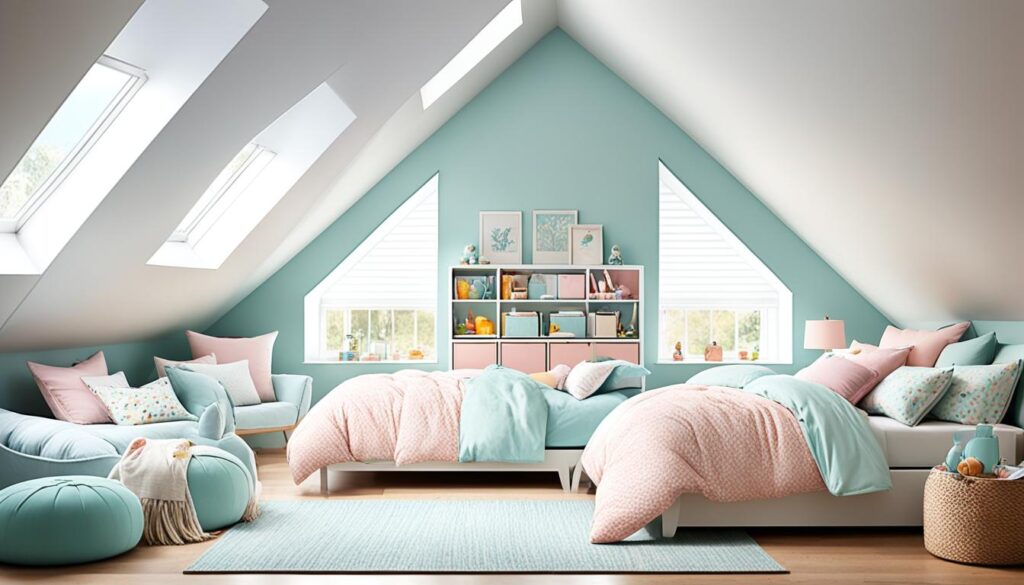 attic kids bedroom ideas