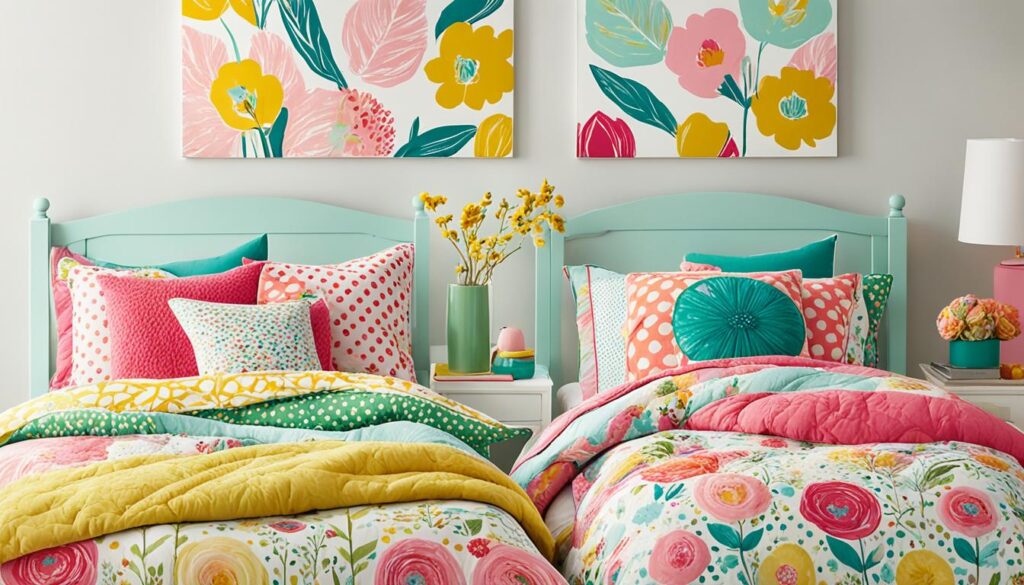 bedding for shared kids rooms