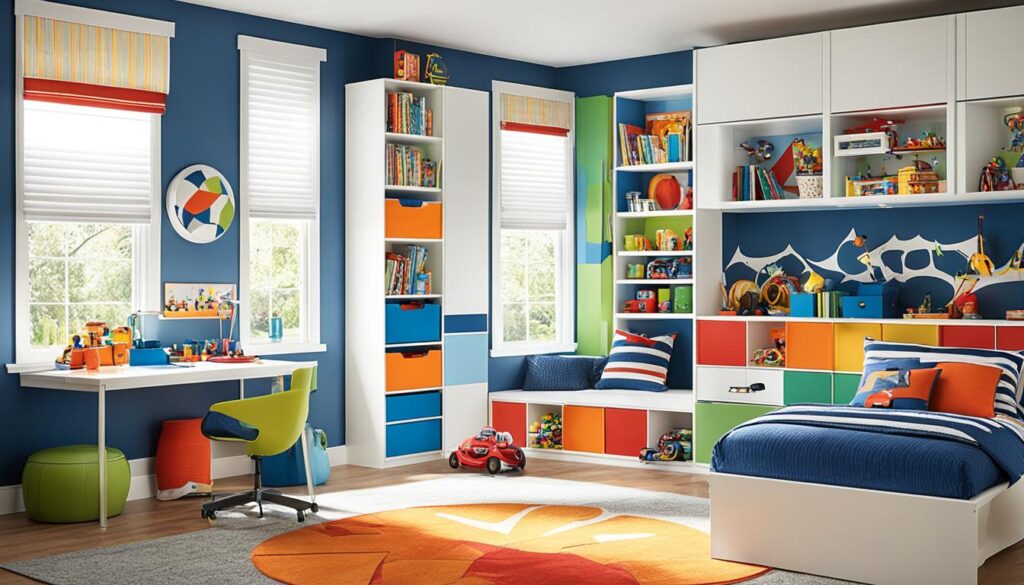 boys bedroom storage ideas