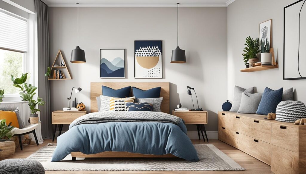 minimalist boys bedroom design