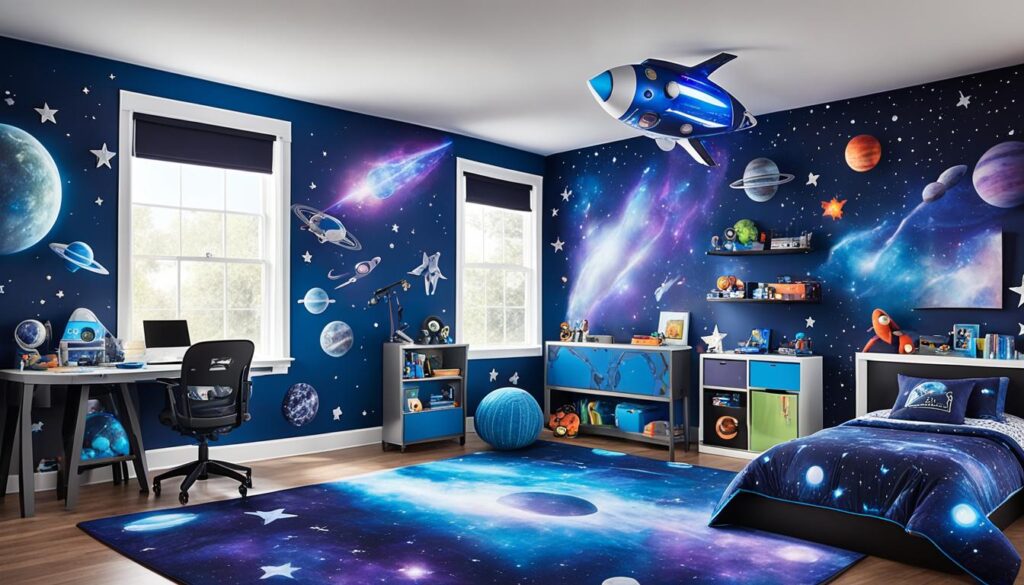 space themed bedroom ideas