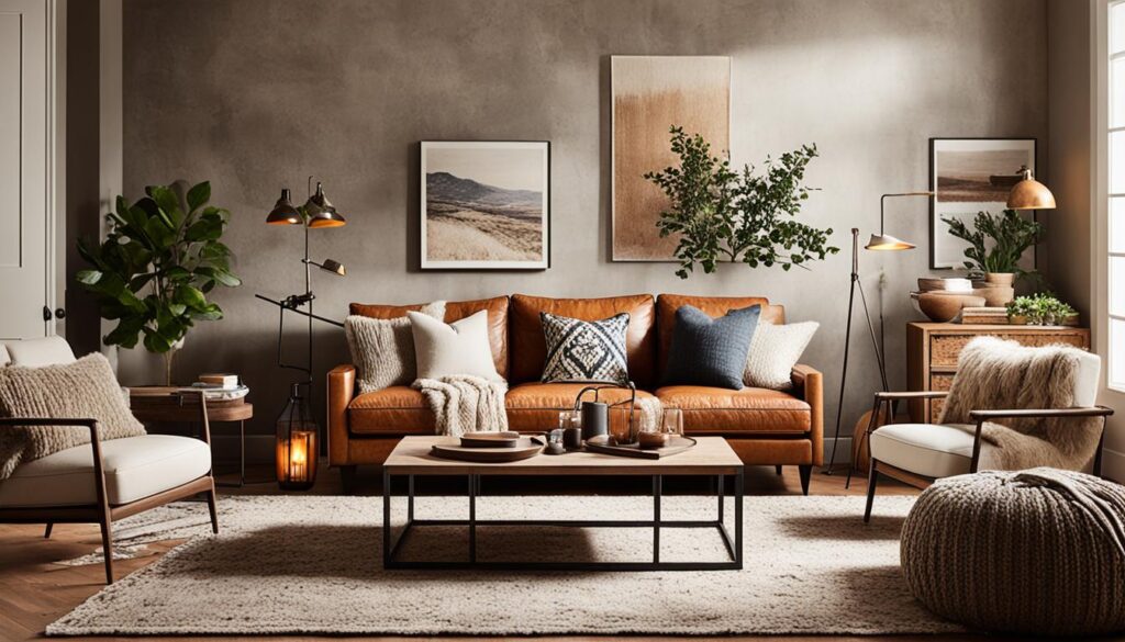 textured living room