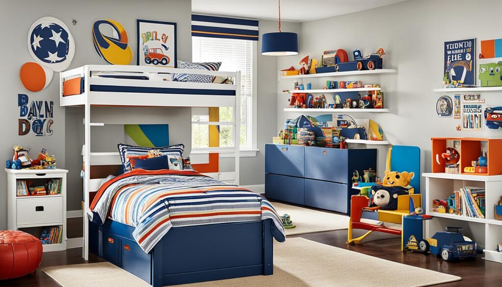 toddler boy shared bedroom